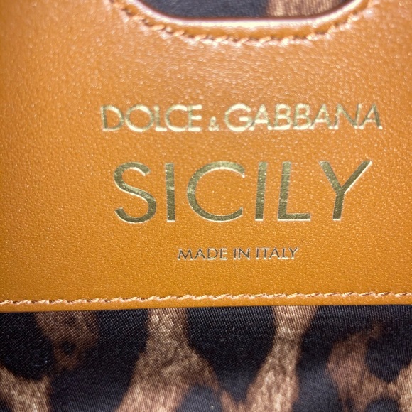 *Sold Privately* DOLCE & GABBANA Small Sicily Eel Leather Bag - Picture 10 of 16